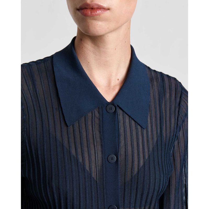 Cue Sheer Rib Maxi Cardigan image number 2